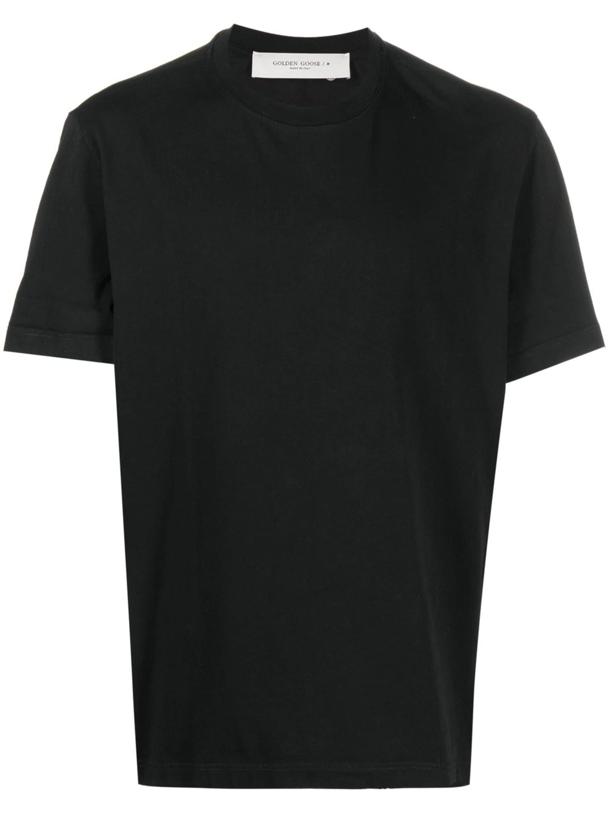 Tシャツ・カットソー GOLDEN GOOSE Men T Shirts GMP01220P000637 90292 black CLOTHING T-SHIRT GOLDEN GOOSE DELUXE BRAND GMP01220.P000637